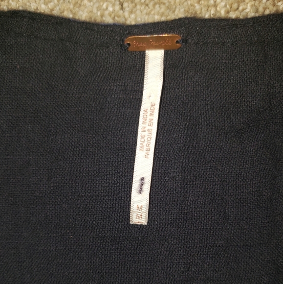 Free People Hi-Lo Black Dress - Picture 7 of 11